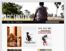 Tablet Screenshot of magic-lantern-films.com
